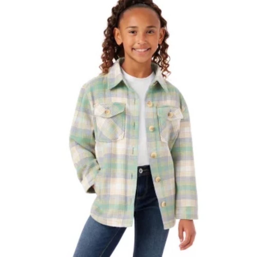 NWT Member's Mark Girls Shacket size XL 14/16
